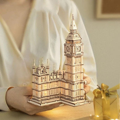 Big Ben London - Tower Bridge London Miniature Wooden Puzzles