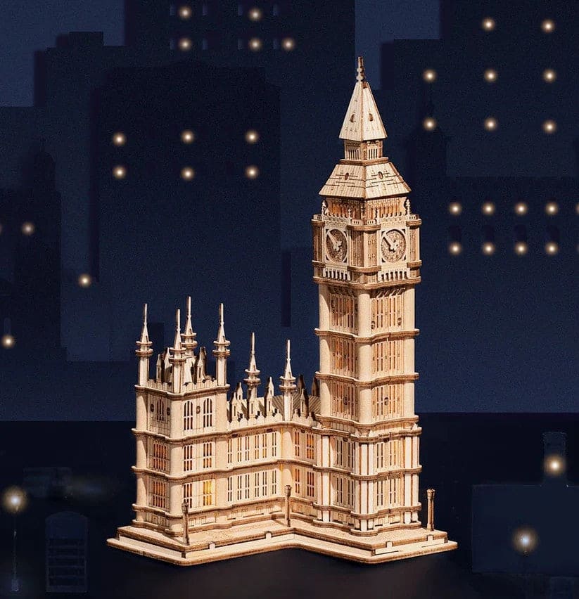 Big Ben London - Tower Bridge London Miniature Wooden Puzzles