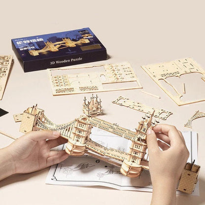 Big Ben London - Tower Bridge London Miniature Wooden Puzzles