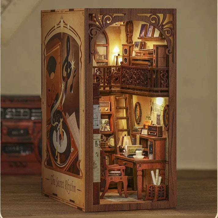 Book Nooks DIY 3D Wooden Puzzle (Best Seller)