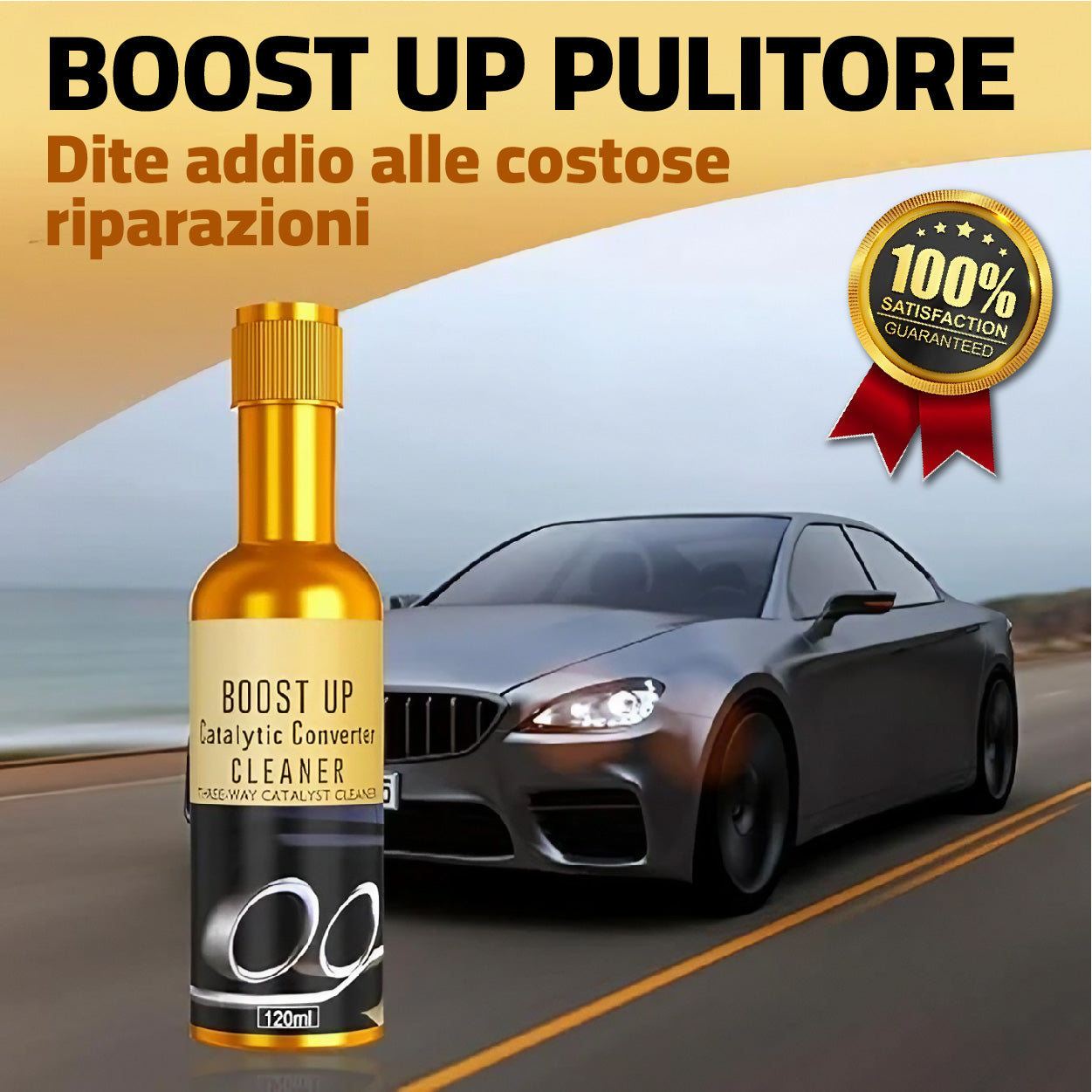 BOOST UP PULITORE CONVERTITORE CATALITICO