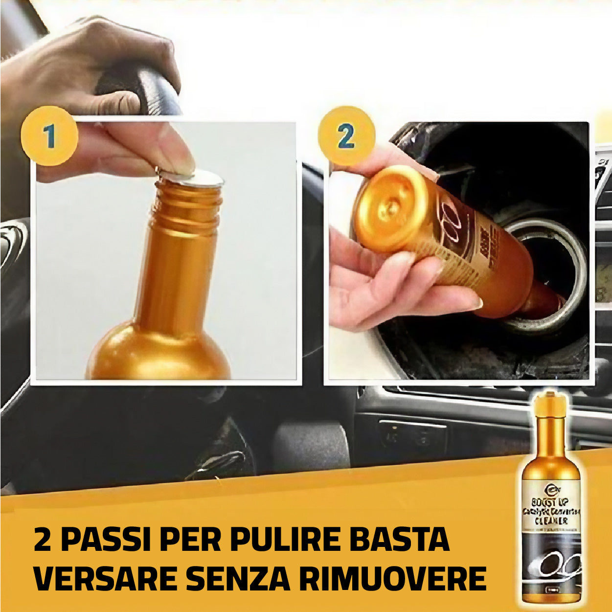 BOOST UP PULITORE CONVERTITORE CATALITICO