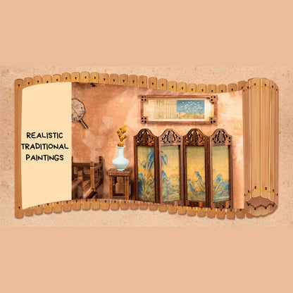 Artfultale Elegant Song Dynasty DIY Book Nook