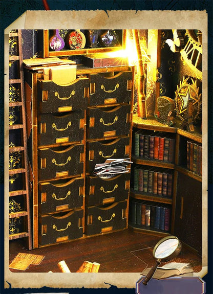 Artfultale Famous Detective Agency Book Nook Kit