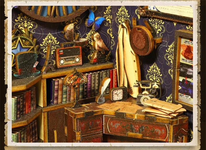 Artfultale Famous Detective Agency Book Nook Kit