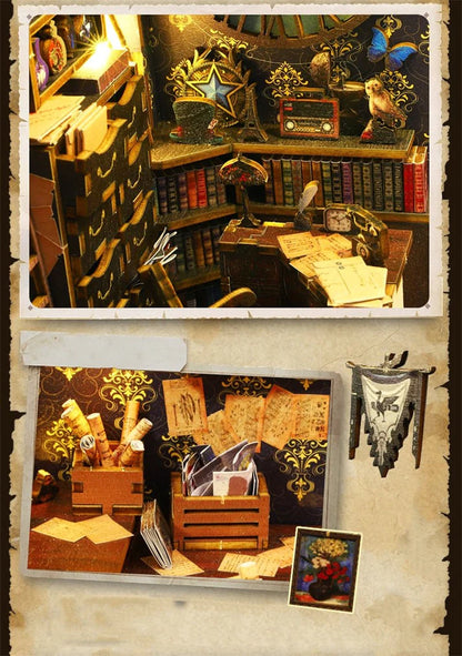 Artfultale Famous Detective Agency Book Nook Kit