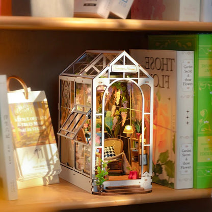 Artfultale Garden House 3D Wooden DIY Book Nook