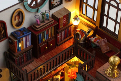 Artfultale Grand Casa Magic Bookstore Book Nook