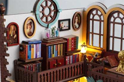 Artfultale Grand Casa Magic Bookstore Book Nook