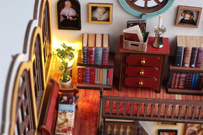 Artfultale Grand Casa Magic Bookstore Book Nook