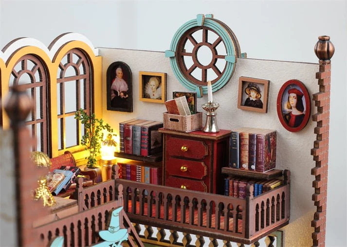 Artfultale Grand Casa Magic Bookstore Book Nook