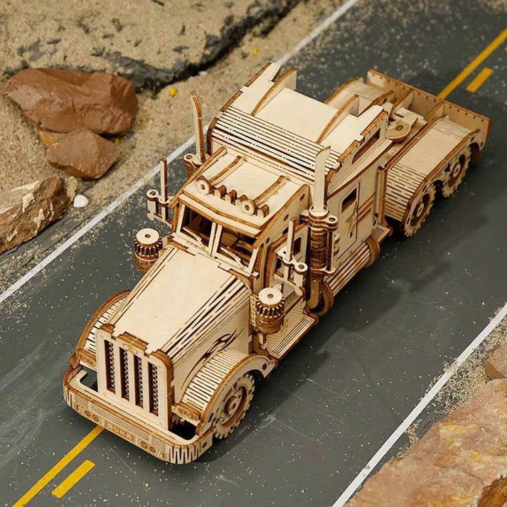 Artfutale Heavy Truck Scale Model 3D Wooden Puzzle