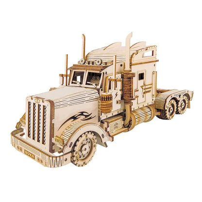 Artfutale Heavy Truck Scale Model 3D Wooden Puzzle