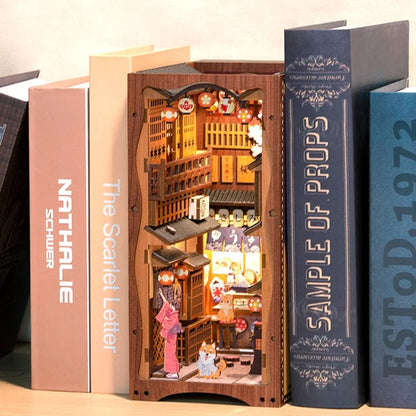 Artfultale Japanese Izakaya Alley DIY Book Nook Wooden Puzzle