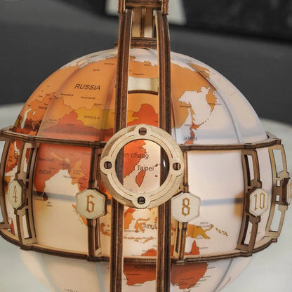 Artfutale Luminous 3D Magnifying Globe Wooden Puzzle