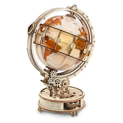 Artfutale Luminous 3D Magnifying Globe Wooden Puzzle