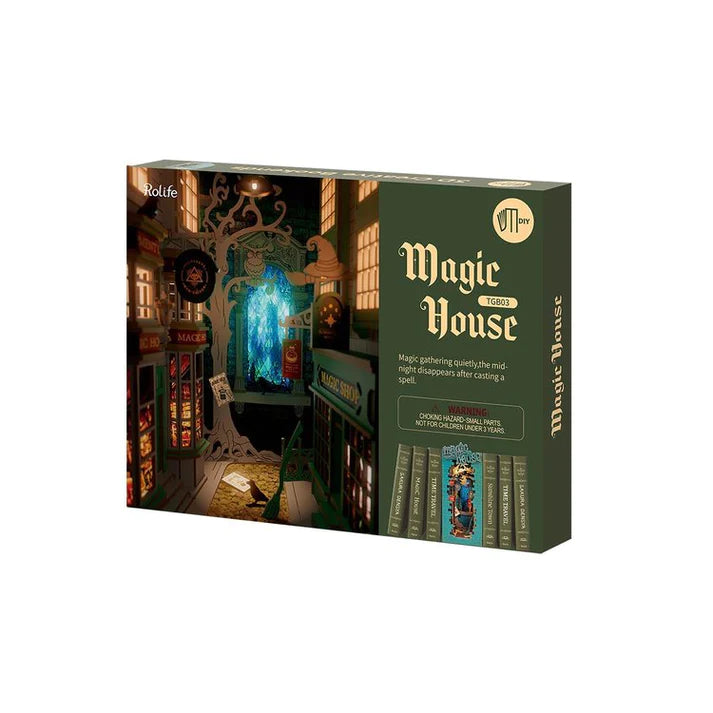 Artfultale Magic House 3D Wooden DIY Book Nook