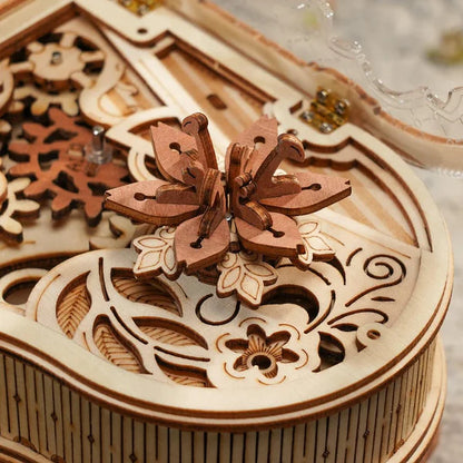 Artfutale Magic Piano Mechanical Music Box 3D Wooden Puzzle