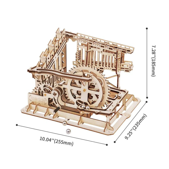 Artfutale Marble Squad Trapdoors Marble Run MR-4 3D Wooden Puzzle