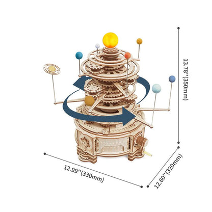 Artfutale Orerry Mechanical Planetory Trajectory 3D Wooden PuzzleArtfutale