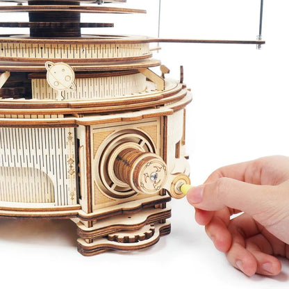 Artfutale Orerry Mechanical Planetory Trajectory 3D Wooden PuzzleArtfutale