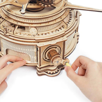 Artfutale Orerry Mechanical Planetory Trajectory 3D Wooden PuzzleArtfutale