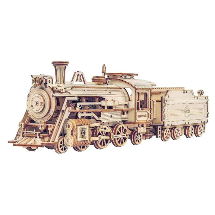 Artfutale Prime Steam Express Train Scale Model 3D Wooden Puzzle