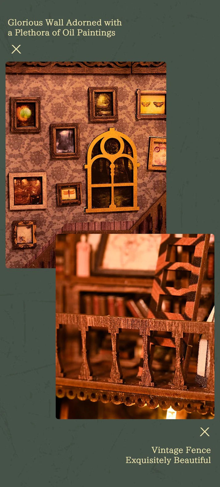 Artfultale Scholar's Dream DIY Book Nook Kit