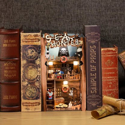 Artfultale Sea Hunters DIY Book Nook 3D Wooden Puzzle