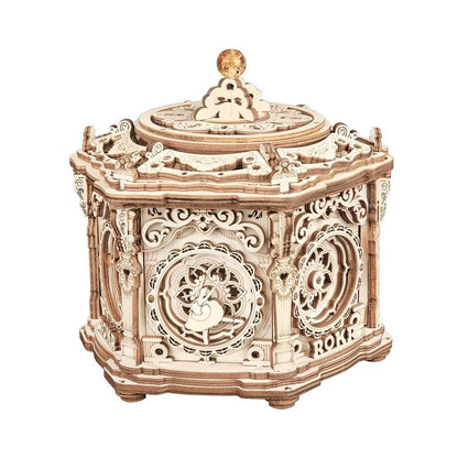 Artfutale Secret Garden DIY Mechanical Music Box 3D Wooden Puzzle