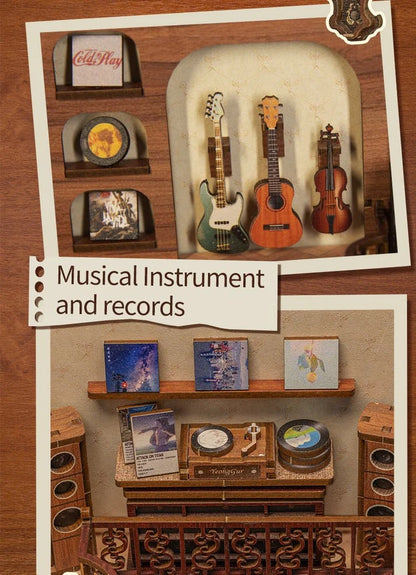 Artfultale The Secret Rhythm Music Space DIY Book Nook