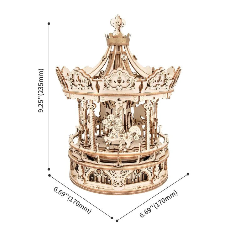 Artfutale Starry Night Orrery Mechanical Music Box