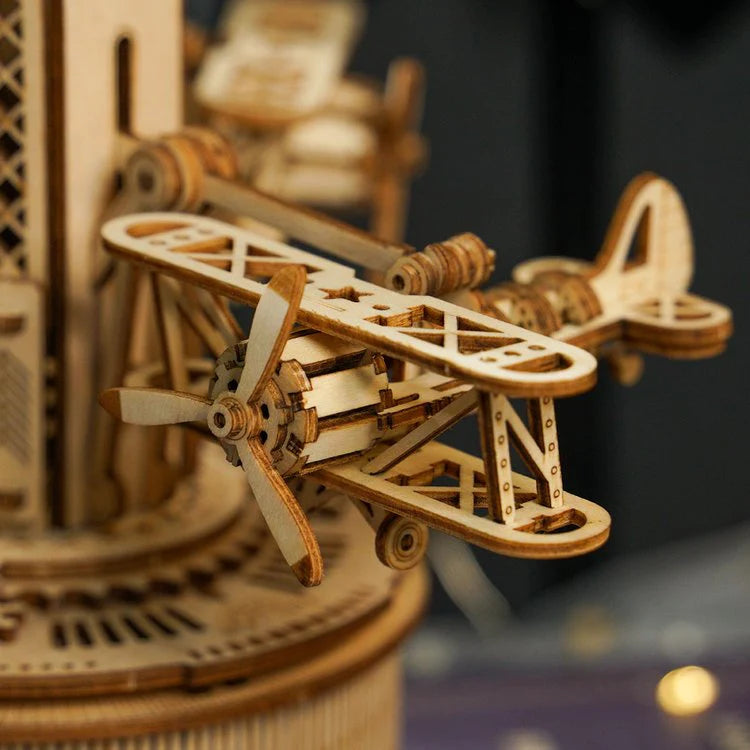 Artfutale Starry Night Orrery Mechanical Music Box