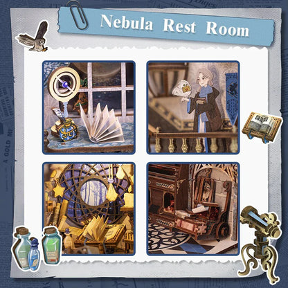 Artfultale The Nebula Rest Room DIY Book Nook Kit