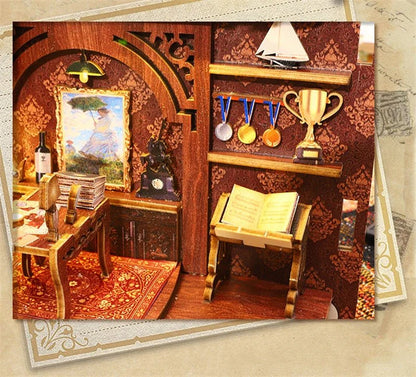 Artfultale Vintage Eternal Library DIY Book Nook Kit